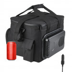 15l 12v electric cool bag black