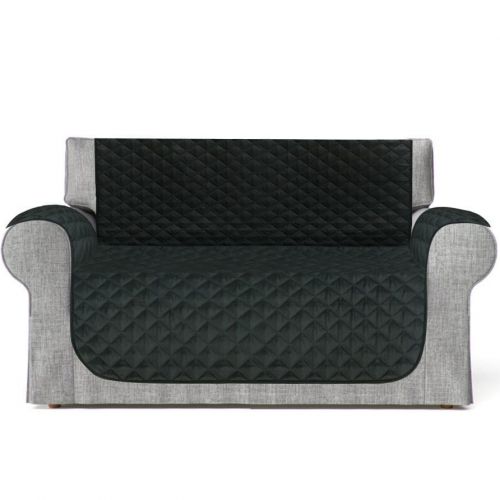 double arm chair quilted sofa cover