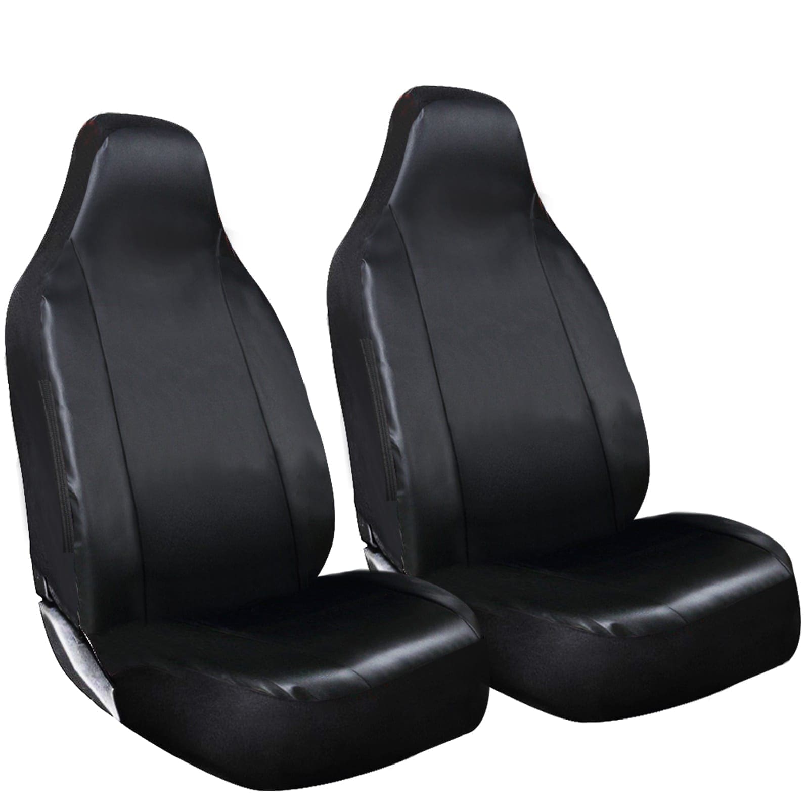 thumbnail image 2 of AUTONET 8-Piece Black Leather Look Seat Covers For Toyota Prius (2012) – Full Set 2 of 3