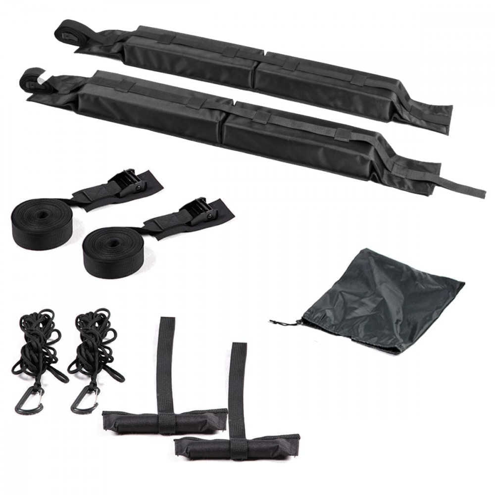 Shield Autocare Padded Easy Roof Rack Universal Padded for 2 or 4 Door Cars