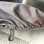 2+1 Black Leather Look Van Seat Covers