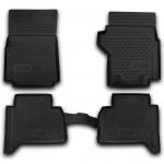 3D Rubber Tray Floor Mats Tailored for VolksWagen Amarok Double Cab 2010->on