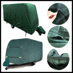 Shield Breathable 4ply Caravan Cover with Hitch Cover