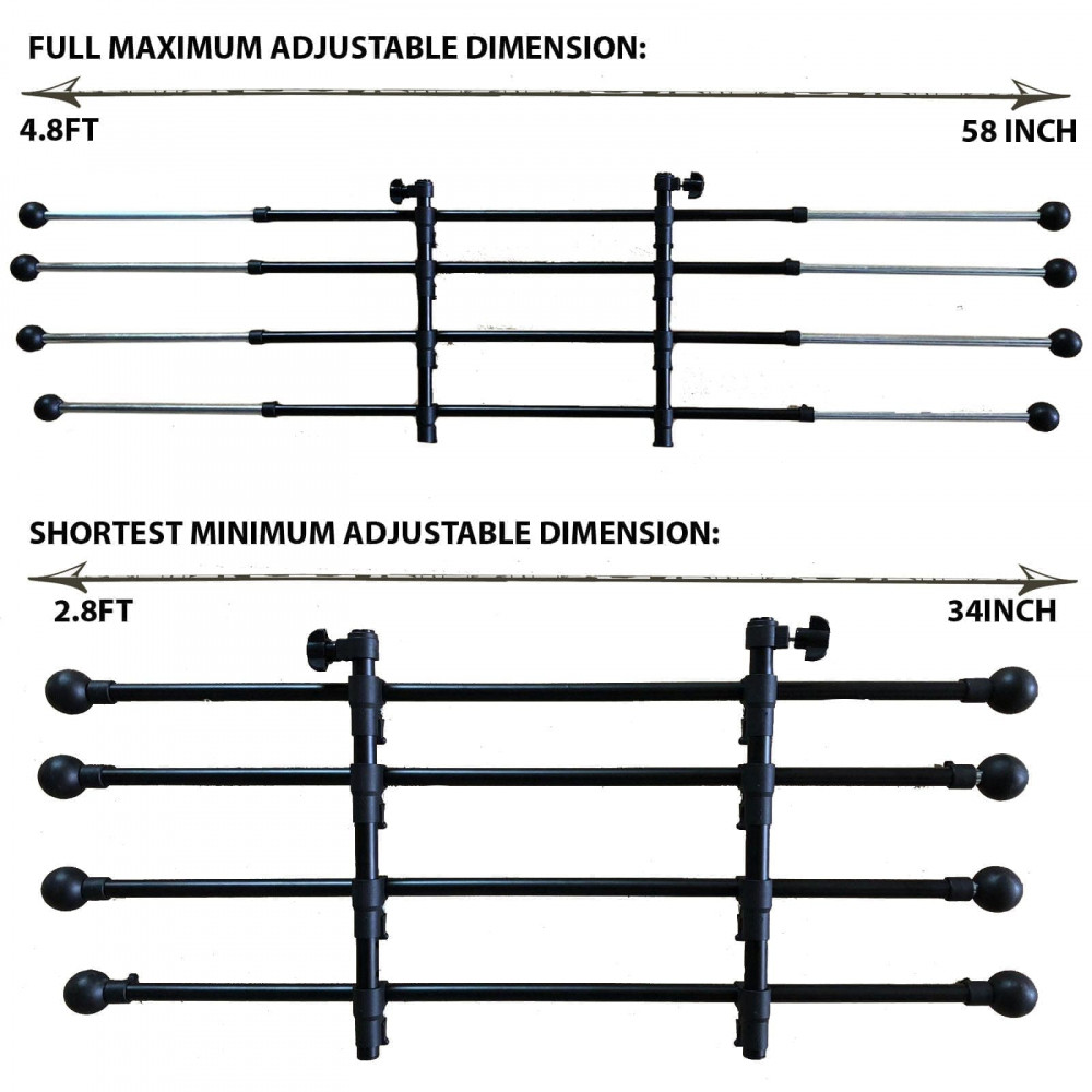 Heavy Duty Deluxe Headrest Tube Dog Pet Guard Barrier