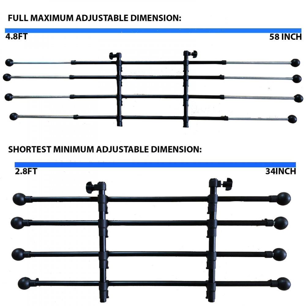 Heavy Duty Deluxe Headrest Tube Dog Pet Guard Barrier