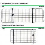 Heavy Duty Universal Headrest Mesh Grill Dog Pet Guard