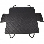 Heavy Duty Universal 3in1 Rear Seat, Quilted Pet Hammock Boot Liner with Side Pannels