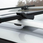 Universal Steel Roof Bars - Anti Theft 135cm