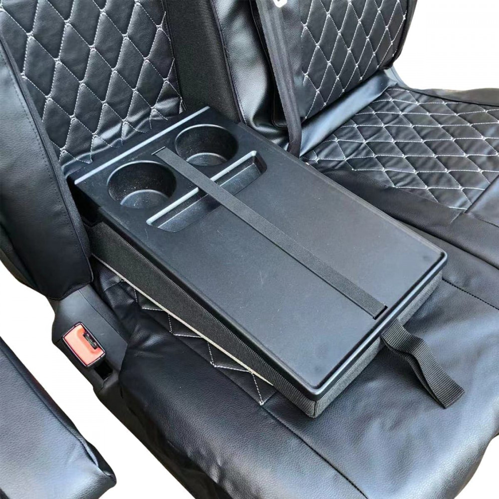 Ford Transit Custom 2013-ON Tailored Diamond Quilted Leather Seat Covers