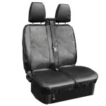Ford Transit Custom 2013-ON Tailored Leather Look Seat Covers
