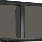 Sliding Cassette Window with Black out Blinds and Fly Net Screens