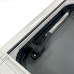 Top Hinged Round Edged Cassette Camper Window with Black out Blinds and Fly Net Screens