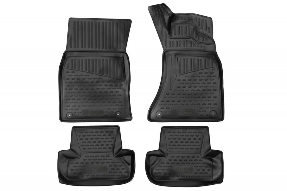 3D Rubber Tray Floor Mats Tailored for Audi Q5 13->ON