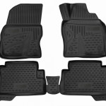 3D Rubber Tray Floor Mats Tailored for Ford Kuga 13-17