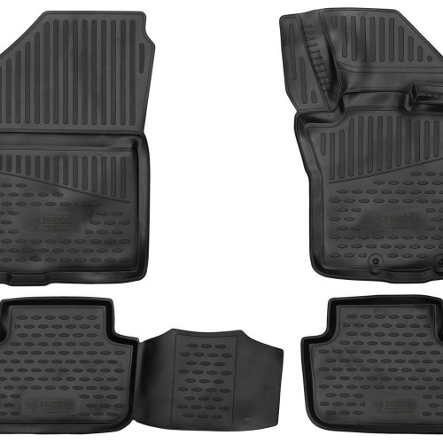 3D Rubber Tray Floor Mats Tailored for Mitsubishi ASX 2013->ON