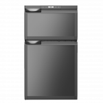 Cool Mate 80L 12v Black Dual Fridge Cooler Refrigerator Freezer For Camper Van Motorhome