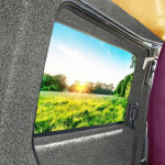 Dark Grey Smoke 4 Way Stretch Carpet Van Lining