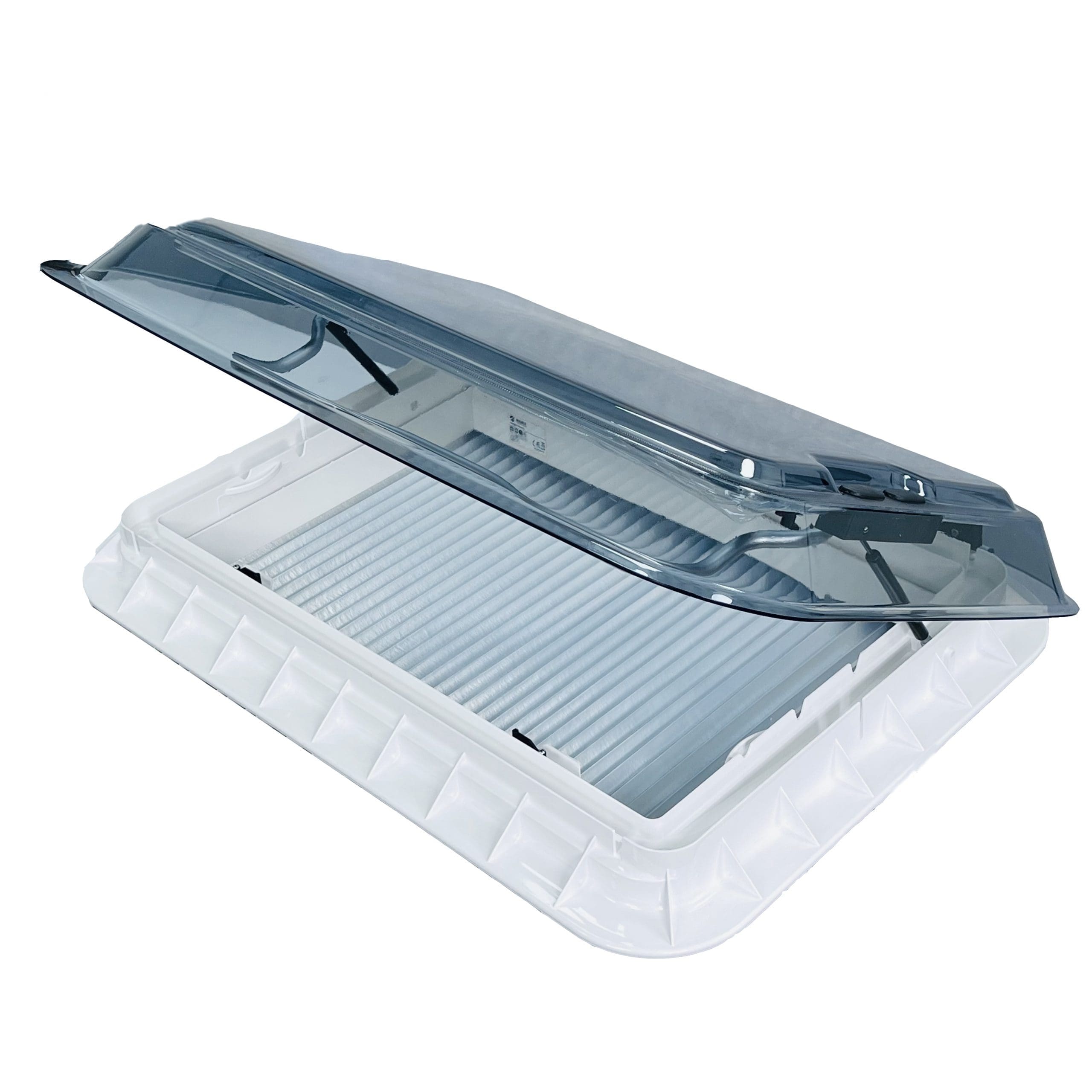 LED Sky Light Crystal Dome Roof Vent For Campervan & Caravan – 835x645mm With Lockable Latch