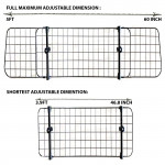 Heavy Duty Headrest Mesh Grill Pet Barrier + Luxury Quilted Boot Liner