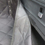 Heavy Duty Headrest Mesh Grill Pet Barrier + Luxury Quilted Boot Liner