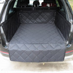 Heavy Duty Headrest Mesh Grill Pet Barrier + Luxury Quilted Boot Liner