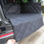 Heavy Duty Headrest Mesh Grill Pet Barrier + Luxury Quilted Boot Liner