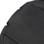 FULLY TAILORED BLACK POLYESTER SEAT COVERS for FORD TRANSIT CUSTOM 2013-21