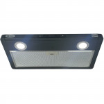 Shield Autocare© 12v Camper Exhaust Cooker Hood 2x downlights Black Stainless Steel