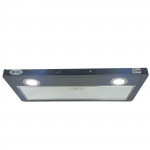 Shield Autocare© 12v Camper Exhaust Cooker Hood 2x downlights Black Stainless Steel