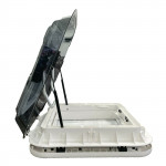 LED Sky Light Crystal Dome Roof Vent Shower Hatch for Camper, Caravan 580x580mm
