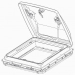 Sky Light Crystal Dome Roof Opening Vent Shower Hatch RV Camper, Caravan 500x500