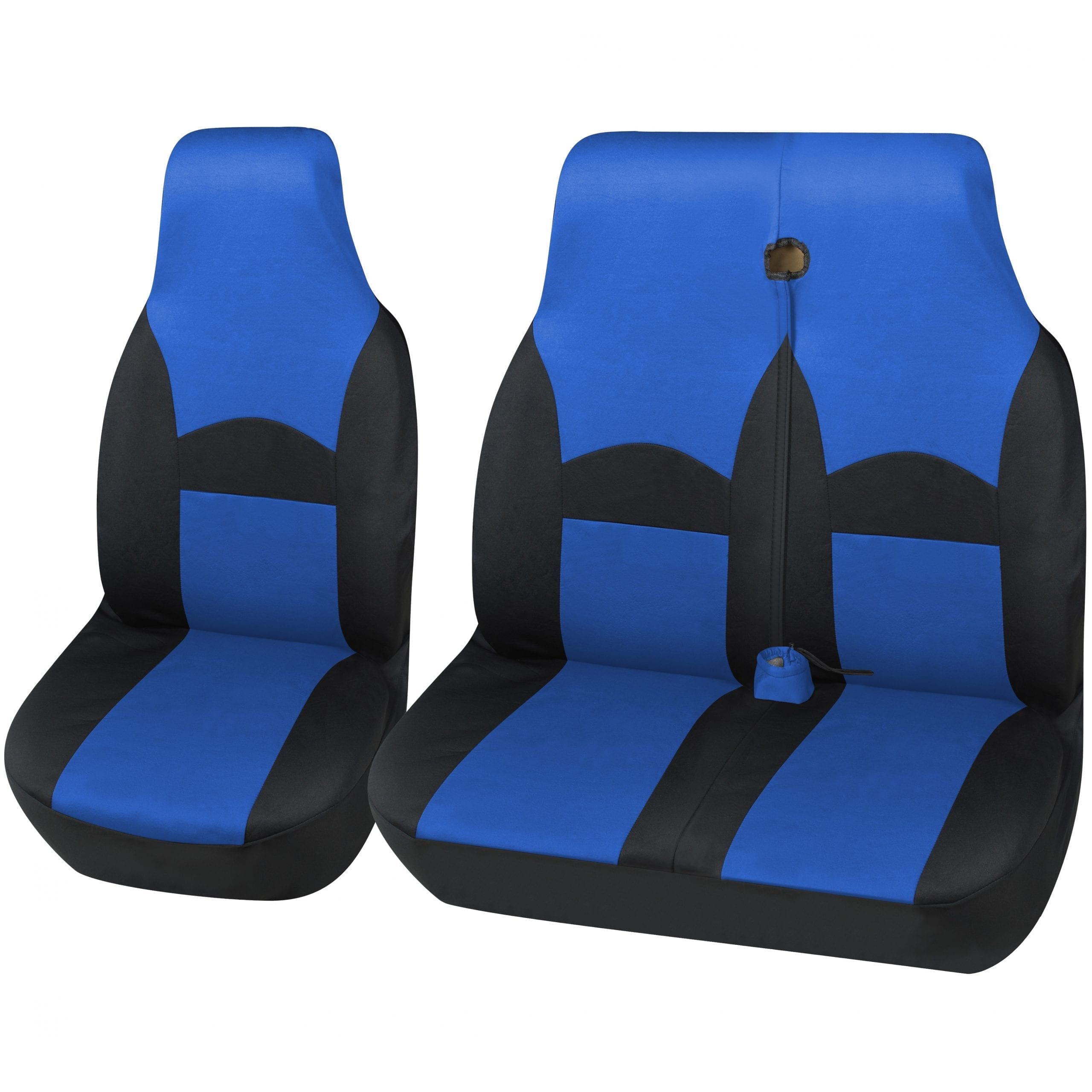 OHIO 2+1 van seat covers blue polyester