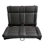 black campervan rock and roll bed 34 quarter quilted leather 16