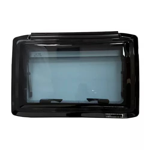 Shield Autocare S4 500x500mm Camper Window For Van, Caravan, Horsebox Conversions - Double Glazed With Blackout Blind & Fly Screen