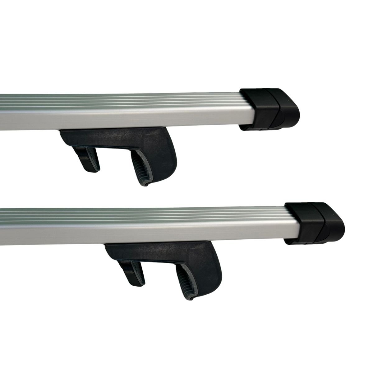 universal aluminium car roof bars lockable key 2