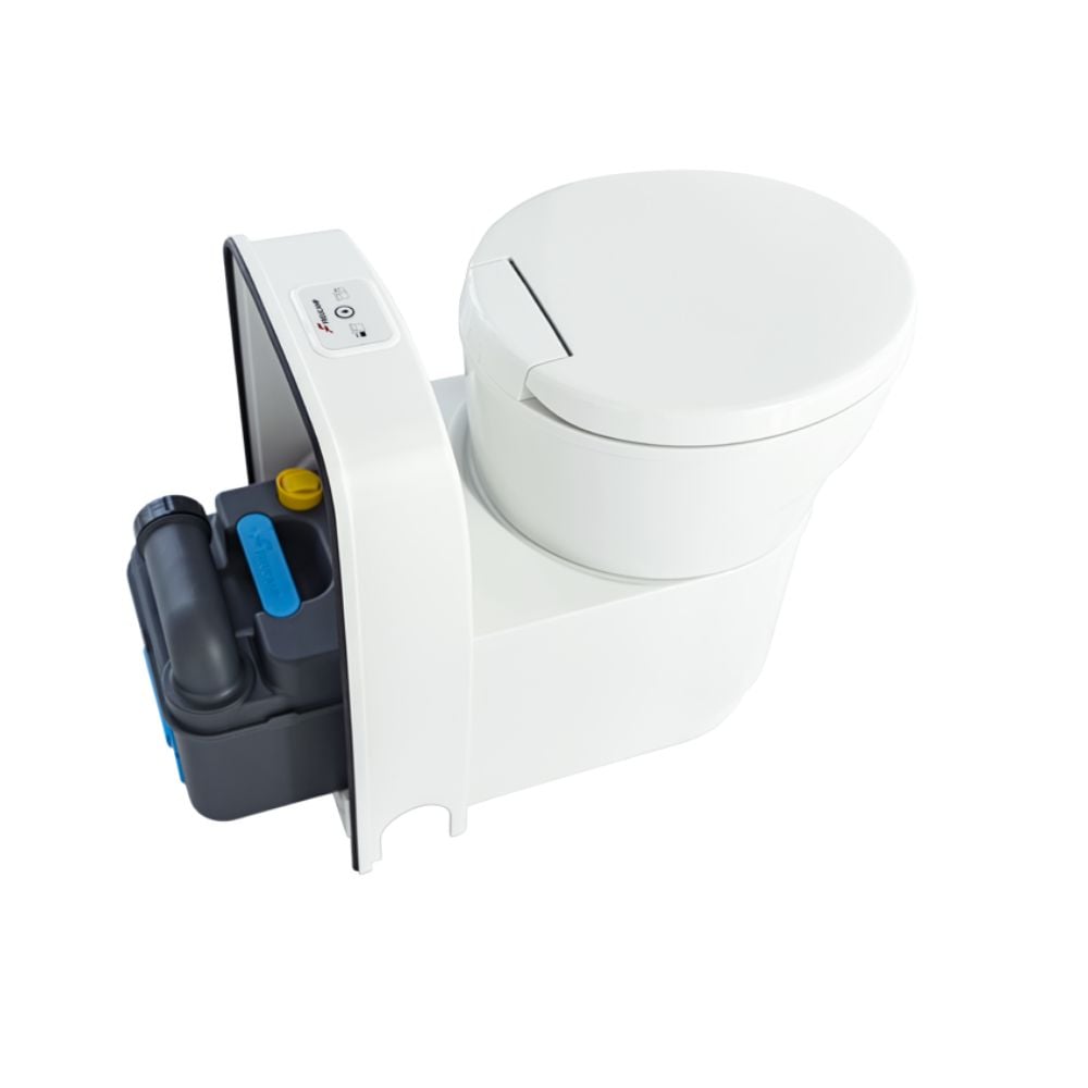 17.2l cassette portable camping toilet door tank 2