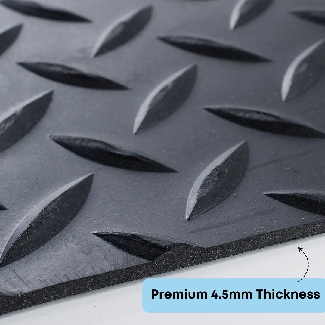 4.5mm rubber matting flooring thickness