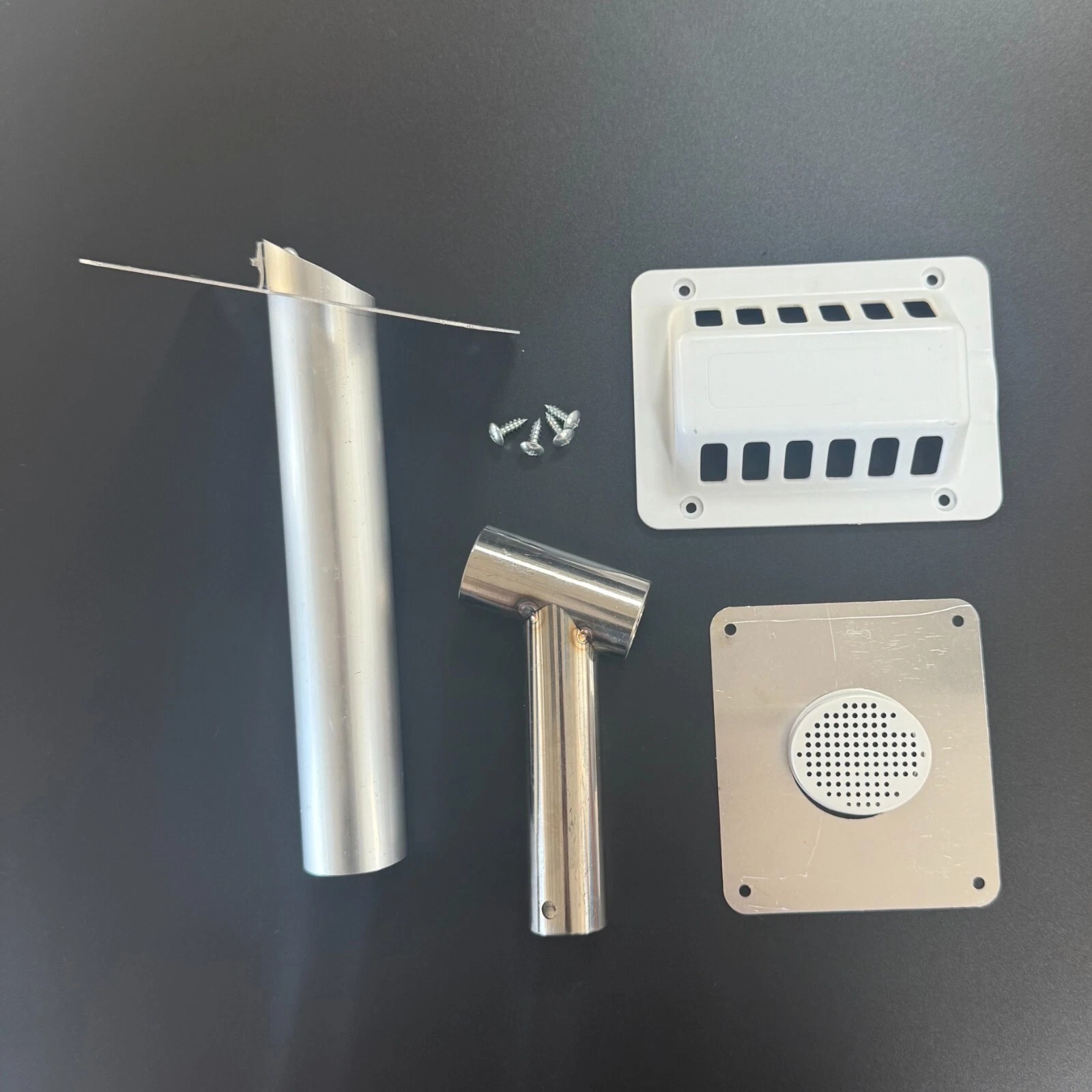gas fridge 3 way flue vent kit sheild autocare