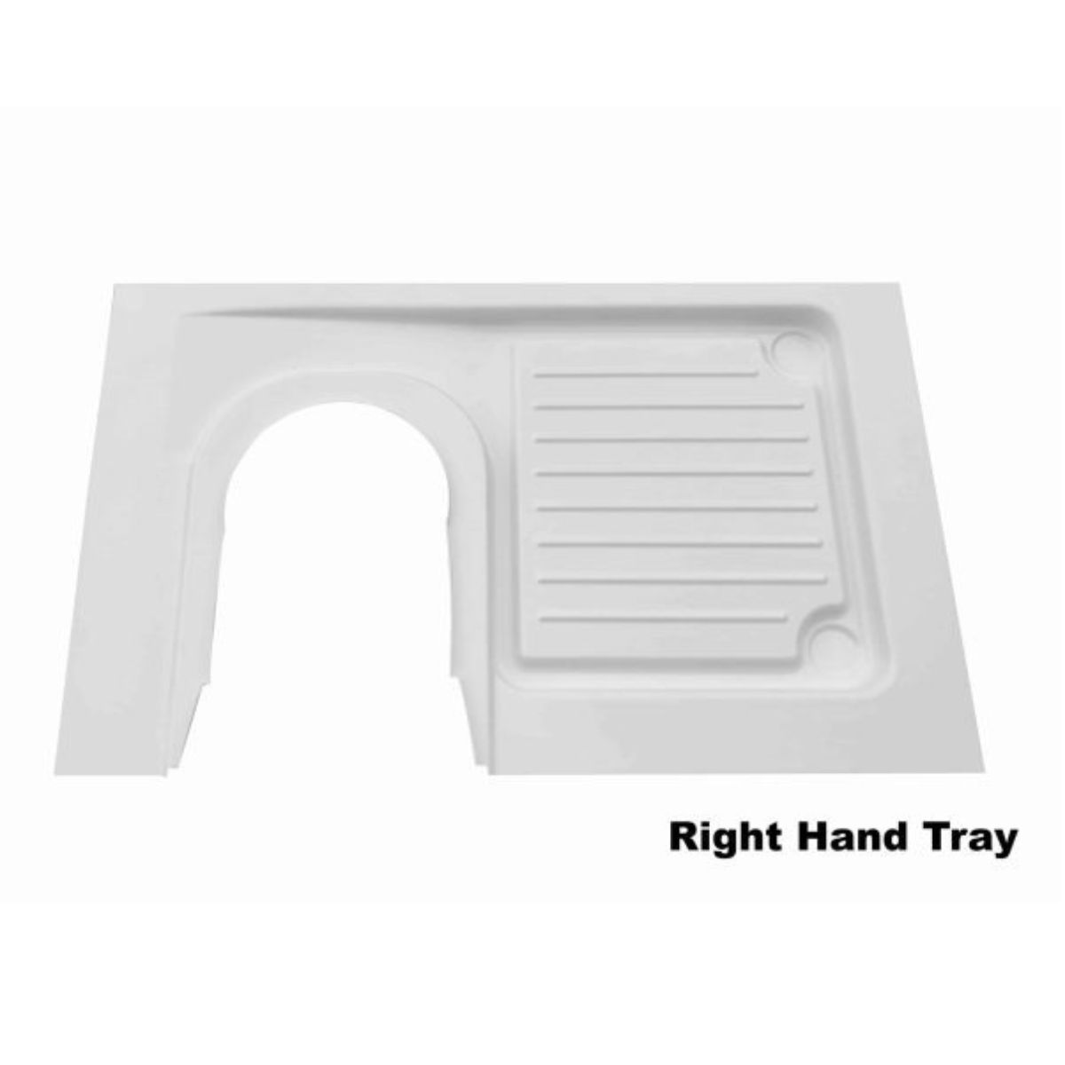 shield autocare toilet shower tray base right side