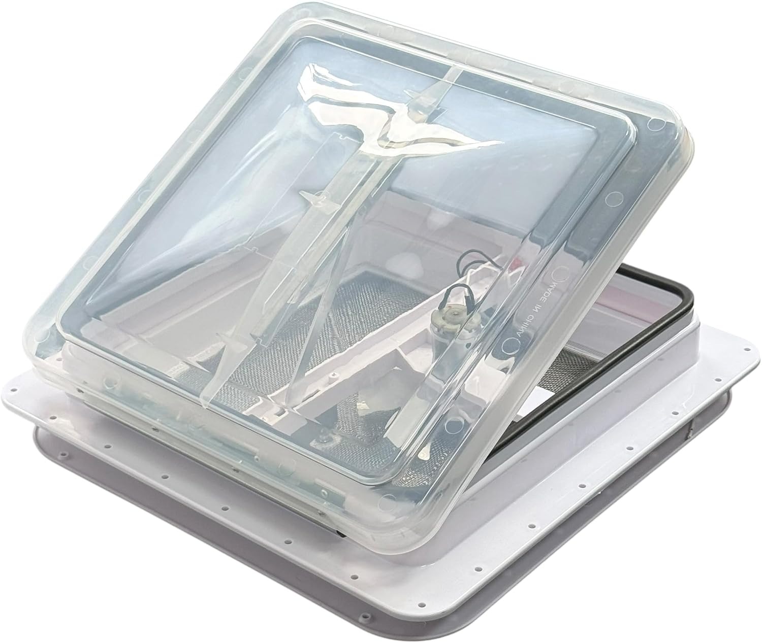 clear roof vent campervan shield autocare