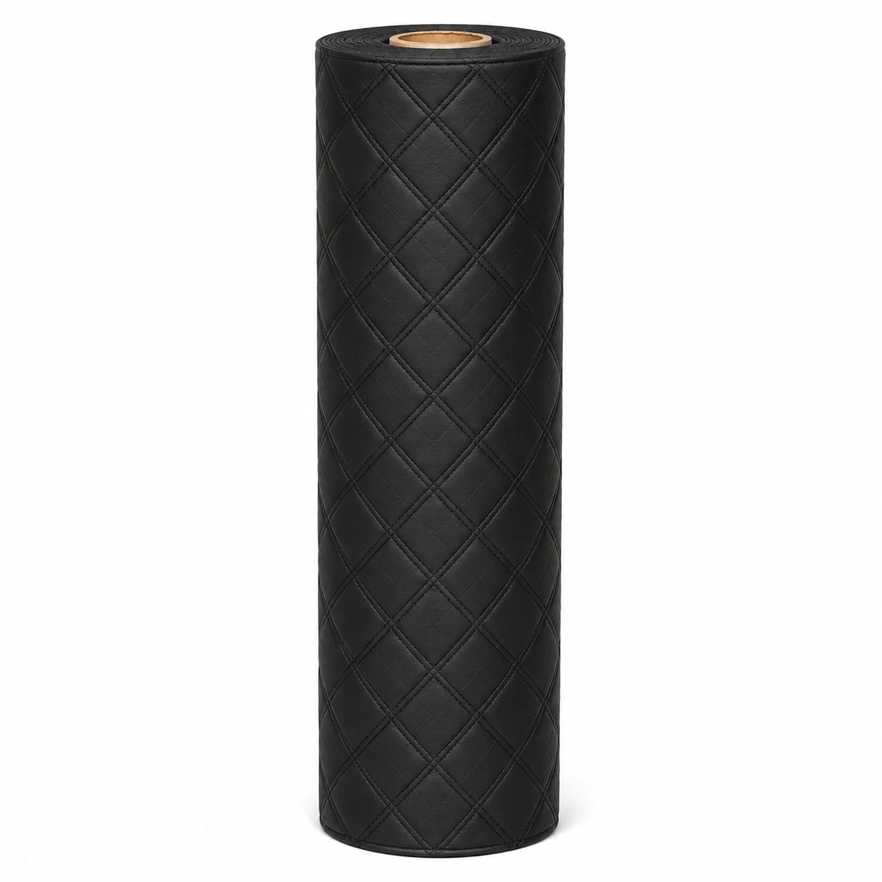 Yacht Leather Diamond Quilted Upholstery Fabric – Foam Backed Seat Cover Material 1.55m Wide - Image 6